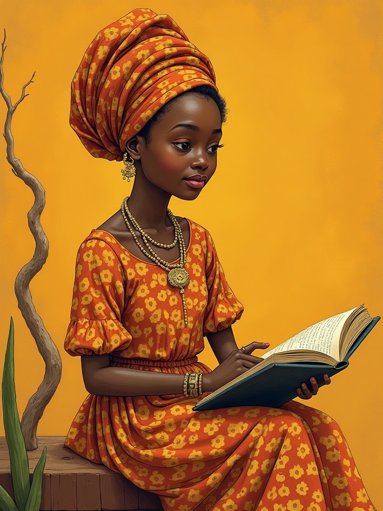 A reader in Nsukka