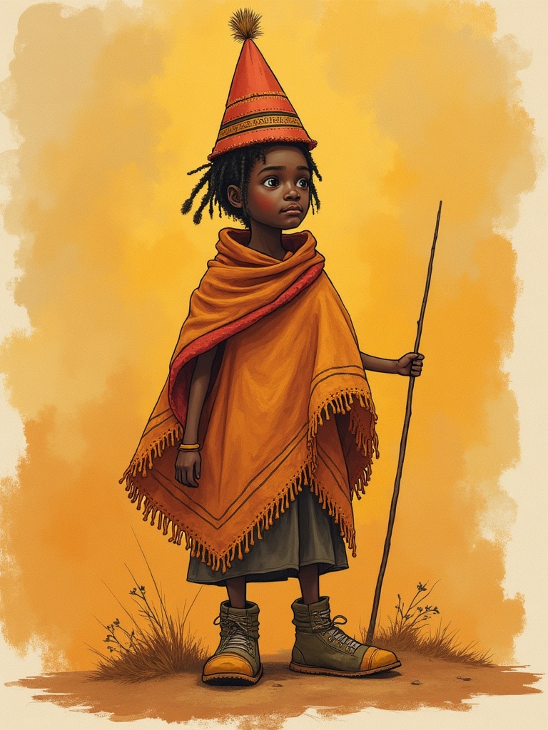 Young chief — Letlama, the Binder