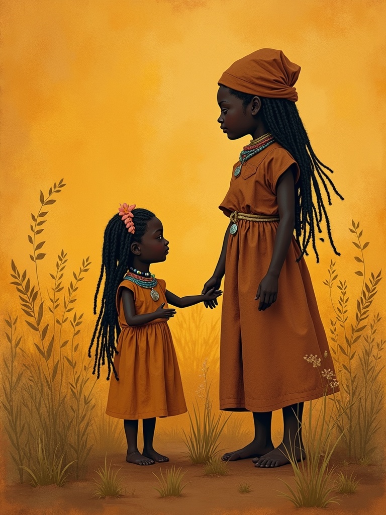 A child on the settler's farm