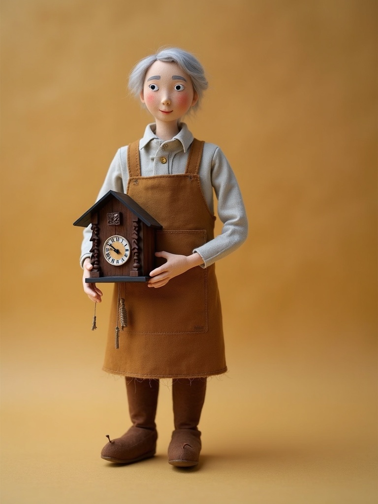 Franz Anton Ketterer — handmade heritage doll, AI concept image